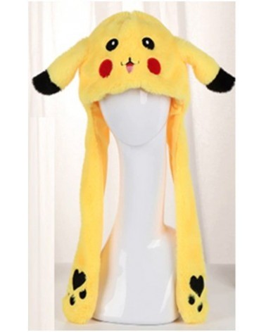 Bonnet Pokemon Pikachu avec Oreilles - Hapy-Com